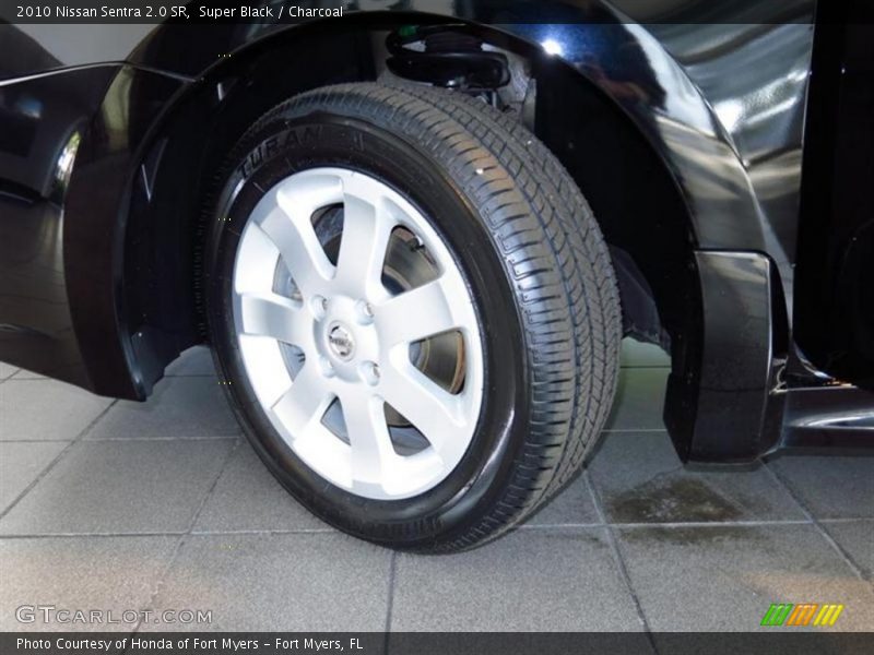 Super Black / Charcoal 2010 Nissan Sentra 2.0 SR