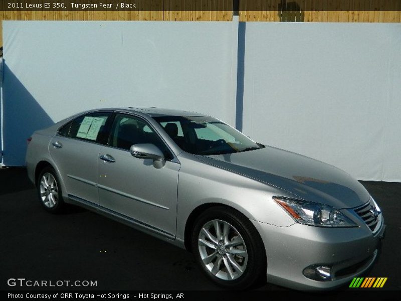 Tungsten Pearl / Black 2011 Lexus ES 350