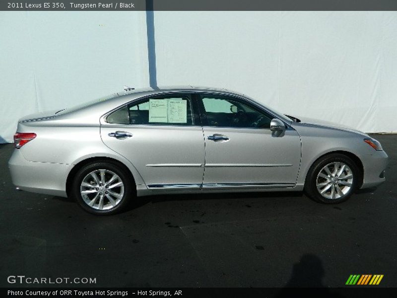 Tungsten Pearl / Black 2011 Lexus ES 350
