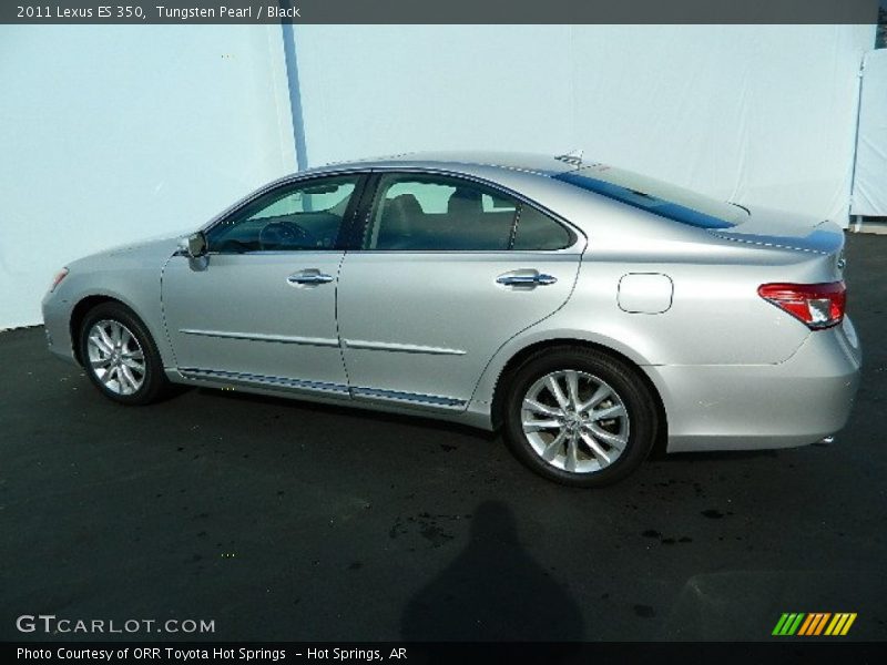 Tungsten Pearl / Black 2011 Lexus ES 350