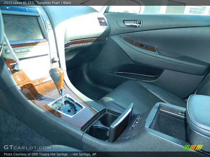 Tungsten Pearl / Black 2011 Lexus ES 350