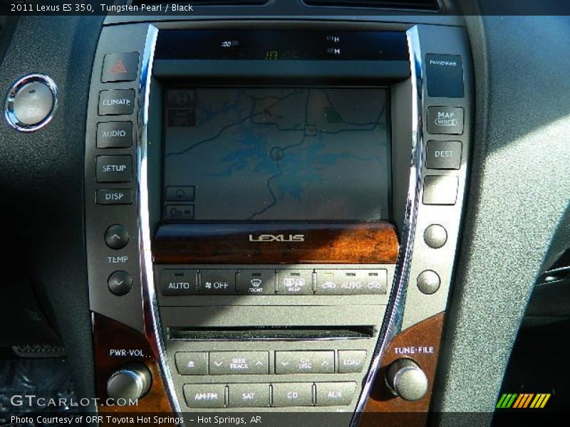 Tungsten Pearl / Black 2011 Lexus ES 350