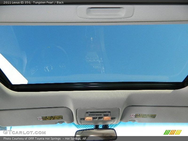 Tungsten Pearl / Black 2011 Lexus ES 350