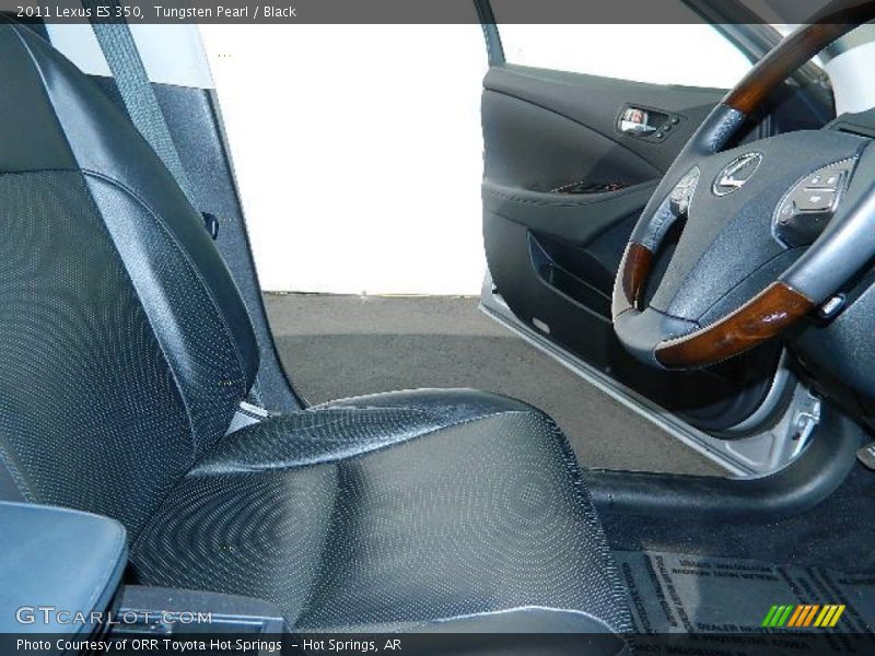 Tungsten Pearl / Black 2011 Lexus ES 350