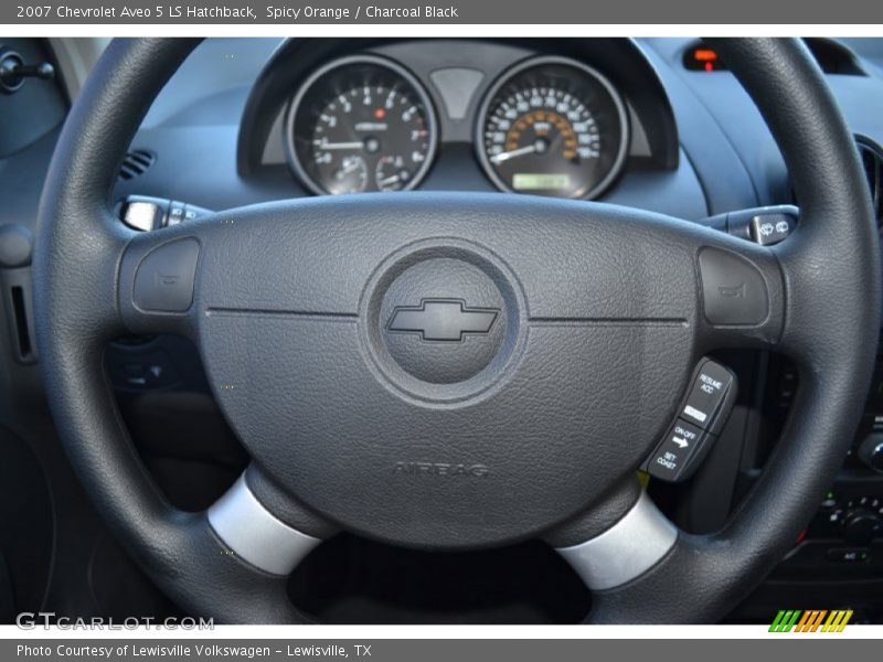  2007 Aveo 5 LS Hatchback Steering Wheel