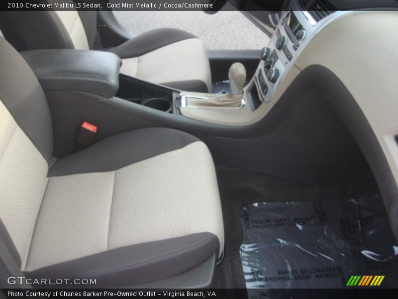 Gold Mist Metallic / Cocoa/Cashmere 2010 Chevrolet Malibu LS Sedan