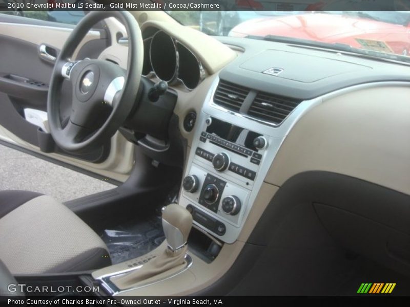 Gold Mist Metallic / Cocoa/Cashmere 2010 Chevrolet Malibu LS Sedan