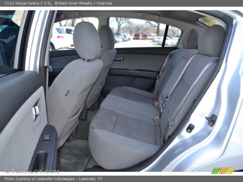 Brilliant Silver Metallic / Charcoal 2012 Nissan Sentra 2.0 SL