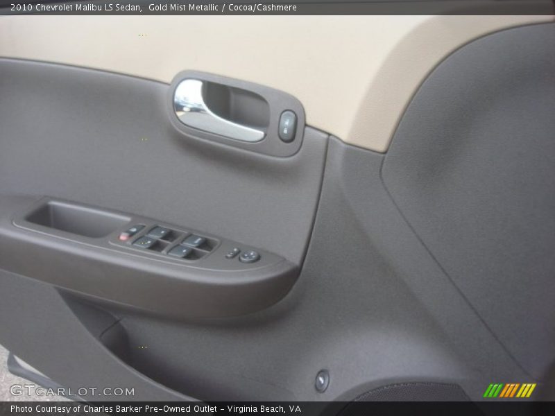 Gold Mist Metallic / Cocoa/Cashmere 2010 Chevrolet Malibu LS Sedan