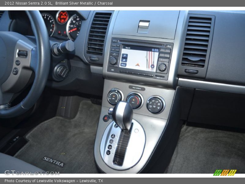 Brilliant Silver Metallic / Charcoal 2012 Nissan Sentra 2.0 SL