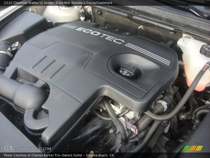 Gold Mist Metallic / Cocoa/Cashmere 2010 Chevrolet Malibu LS Sedan
