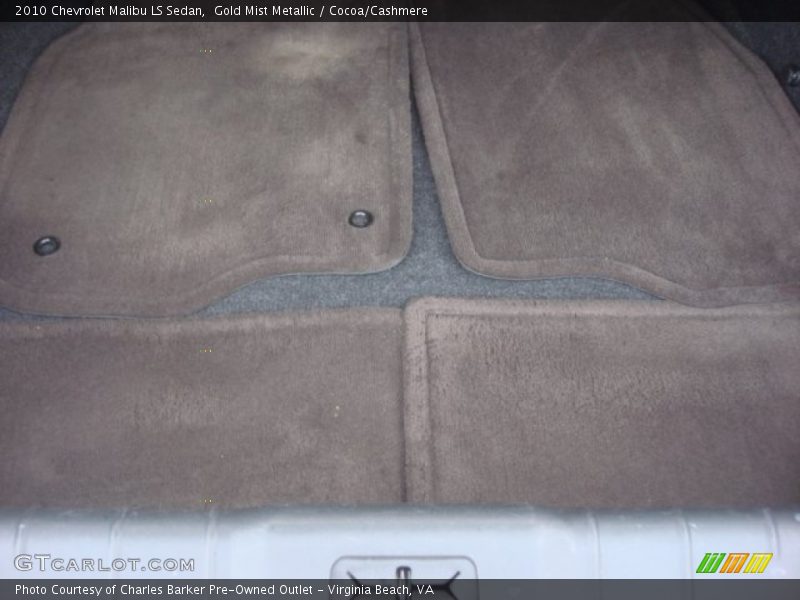 Gold Mist Metallic / Cocoa/Cashmere 2010 Chevrolet Malibu LS Sedan