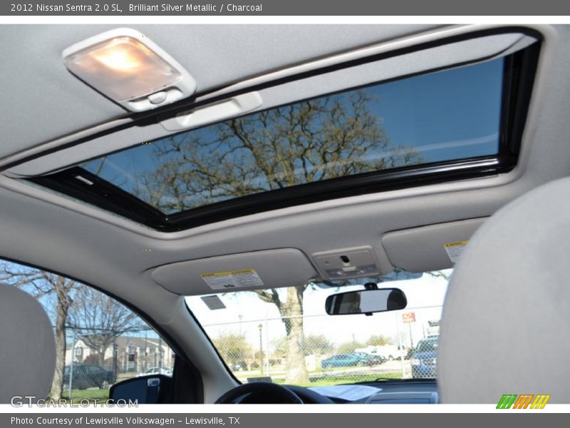Brilliant Silver Metallic / Charcoal 2012 Nissan Sentra 2.0 SL