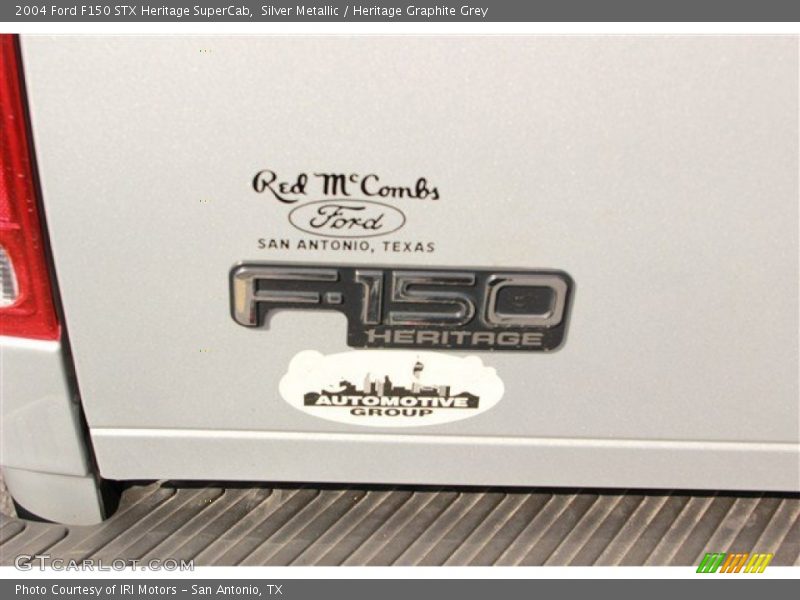 Silver Metallic / Heritage Graphite Grey 2004 Ford F150 STX Heritage SuperCab