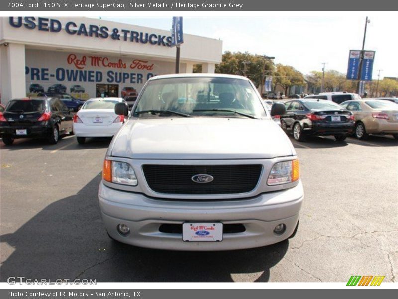 Silver Metallic / Heritage Graphite Grey 2004 Ford F150 STX Heritage SuperCab