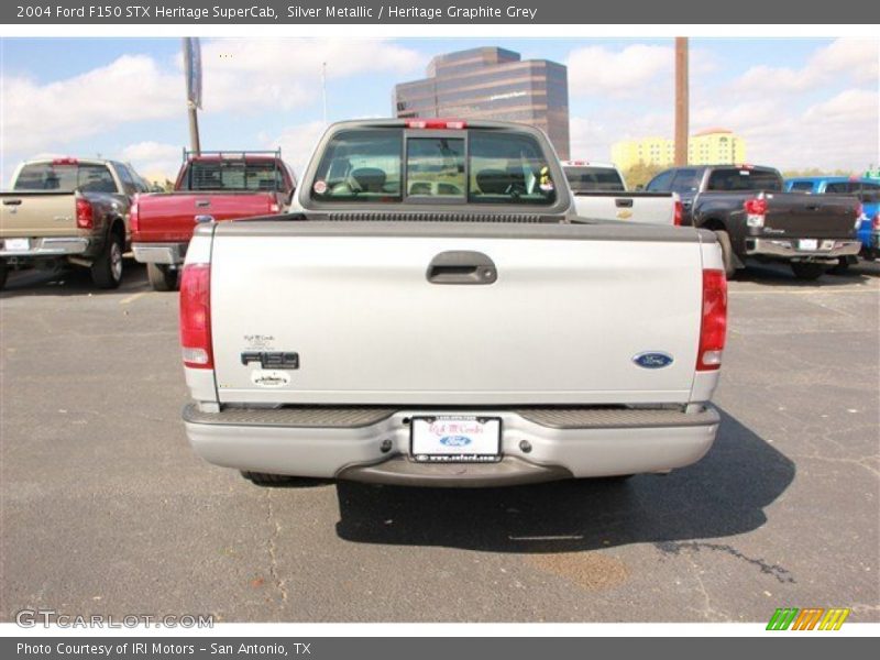 Silver Metallic / Heritage Graphite Grey 2004 Ford F150 STX Heritage SuperCab