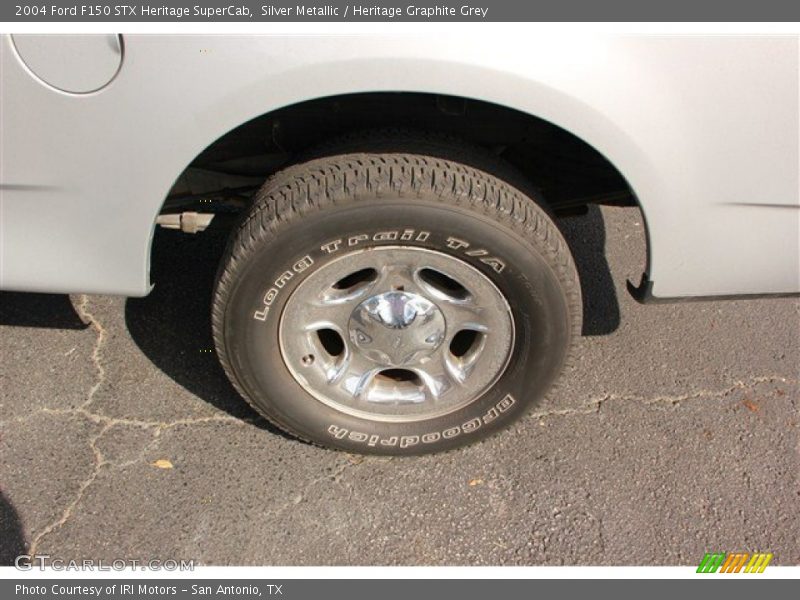 Silver Metallic / Heritage Graphite Grey 2004 Ford F150 STX Heritage SuperCab