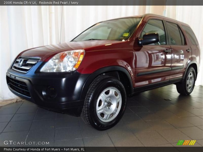 Redondo Red Pearl / Ivory 2006 Honda CR-V LX