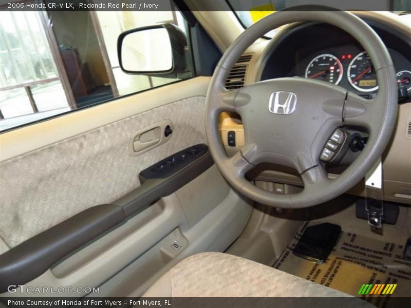 Redondo Red Pearl / Ivory 2006 Honda CR-V LX