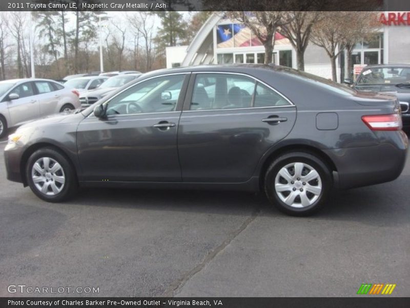 Magnetic Gray Metallic / Ash 2011 Toyota Camry LE
