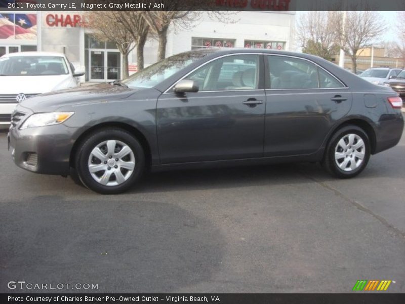 Magnetic Gray Metallic / Ash 2011 Toyota Camry LE