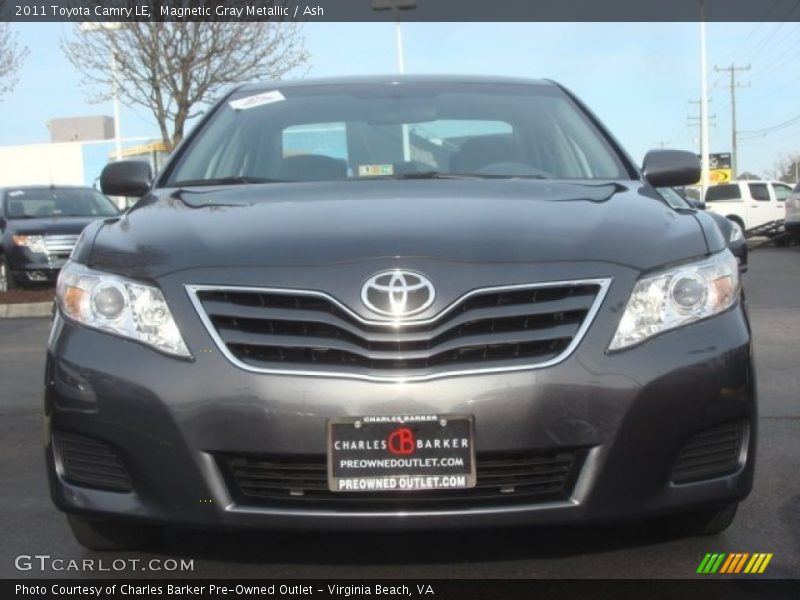 Magnetic Gray Metallic / Ash 2011 Toyota Camry LE