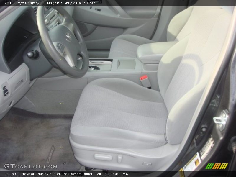 Magnetic Gray Metallic / Ash 2011 Toyota Camry LE