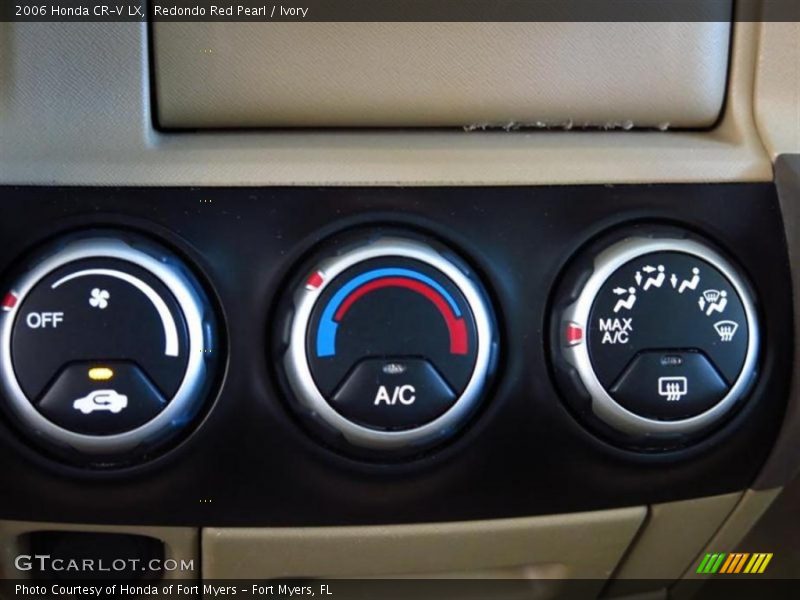 Redondo Red Pearl / Ivory 2006 Honda CR-V LX