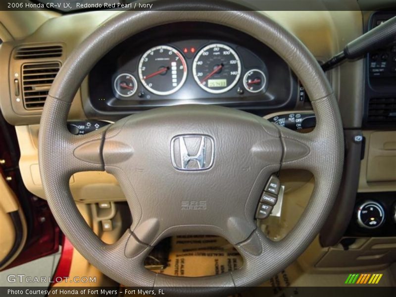 Redondo Red Pearl / Ivory 2006 Honda CR-V LX