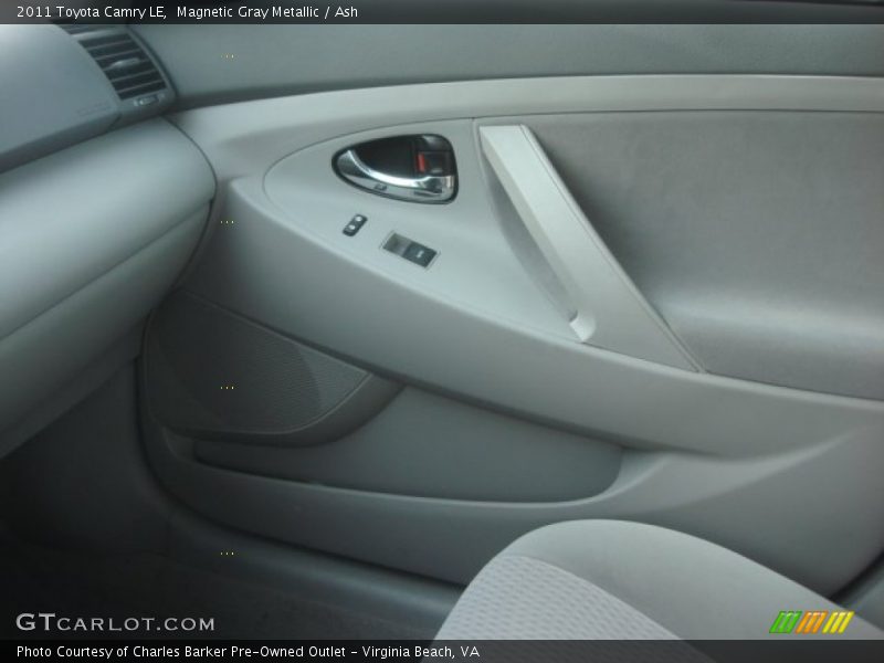 Magnetic Gray Metallic / Ash 2011 Toyota Camry LE