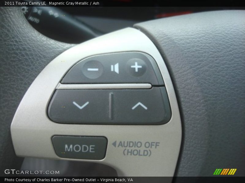 Magnetic Gray Metallic / Ash 2011 Toyota Camry LE