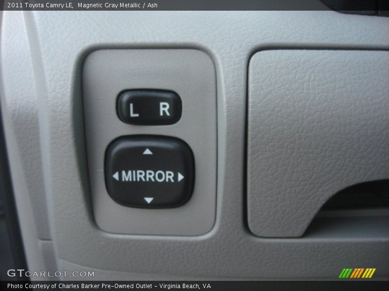 Magnetic Gray Metallic / Ash 2011 Toyota Camry LE