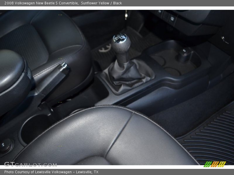 Sunflower Yellow / Black 2008 Volkswagen New Beetle S Convertible