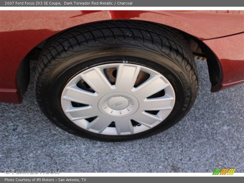 Dark Toreador Red Metallic / Charcoal 2007 Ford Focus ZX3 SE Coupe