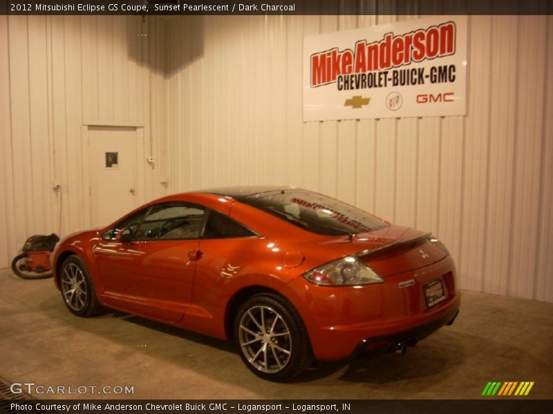 Sunset Pearlescent / Dark Charcoal 2012 Mitsubishi Eclipse GS Coupe