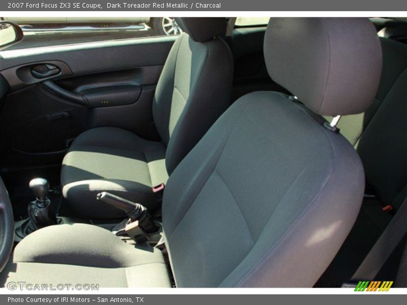 Dark Toreador Red Metallic / Charcoal 2007 Ford Focus ZX3 SE Coupe