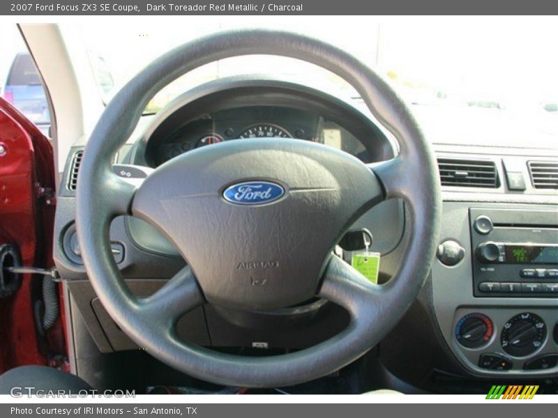 Dark Toreador Red Metallic / Charcoal 2007 Ford Focus ZX3 SE Coupe