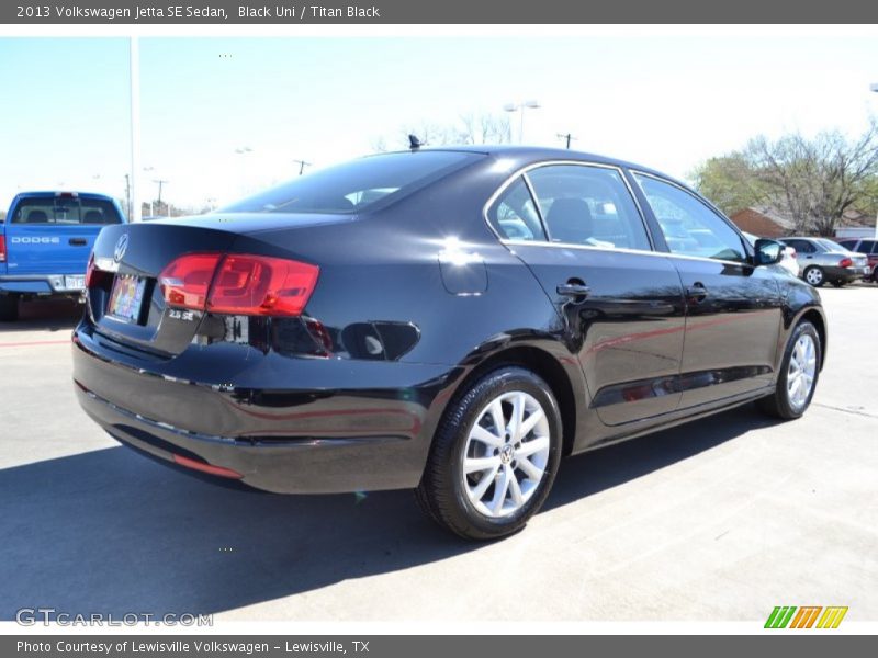 Black Uni / Titan Black 2013 Volkswagen Jetta SE Sedan