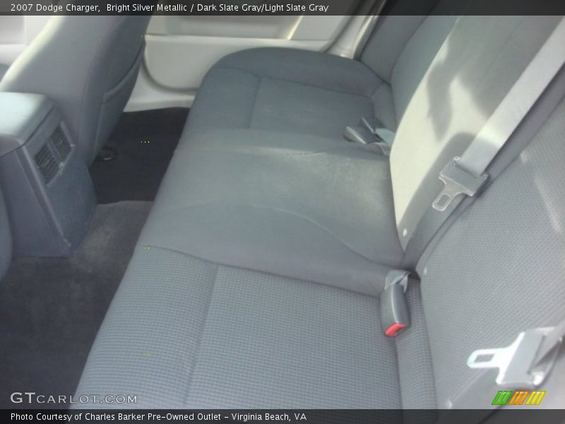 Bright Silver Metallic / Dark Slate Gray/Light Slate Gray 2007 Dodge Charger