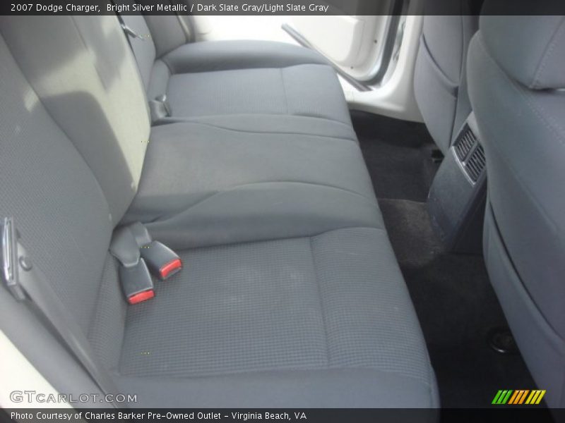Bright Silver Metallic / Dark Slate Gray/Light Slate Gray 2007 Dodge Charger