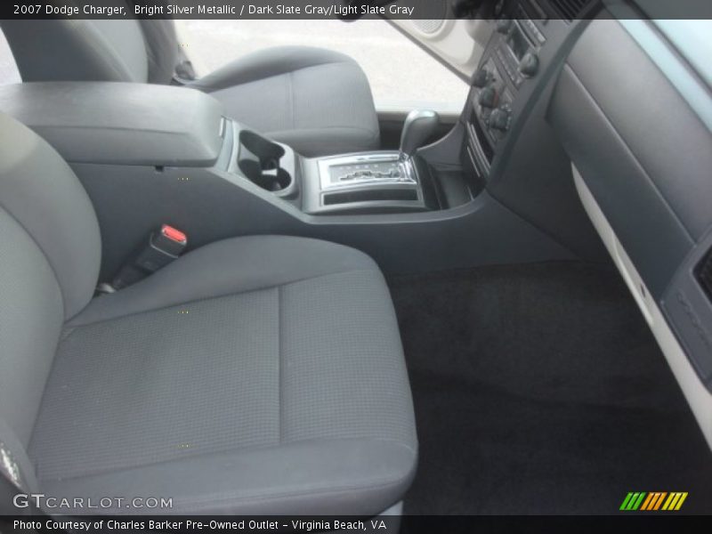 Bright Silver Metallic / Dark Slate Gray/Light Slate Gray 2007 Dodge Charger