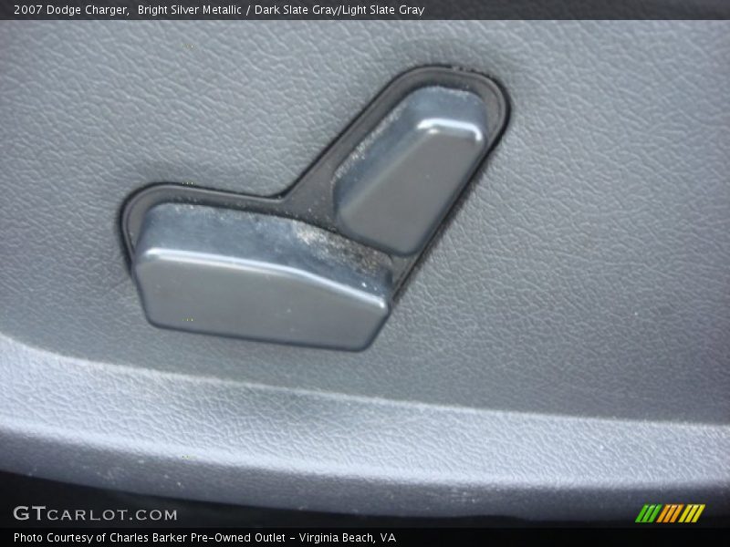 Bright Silver Metallic / Dark Slate Gray/Light Slate Gray 2007 Dodge Charger
