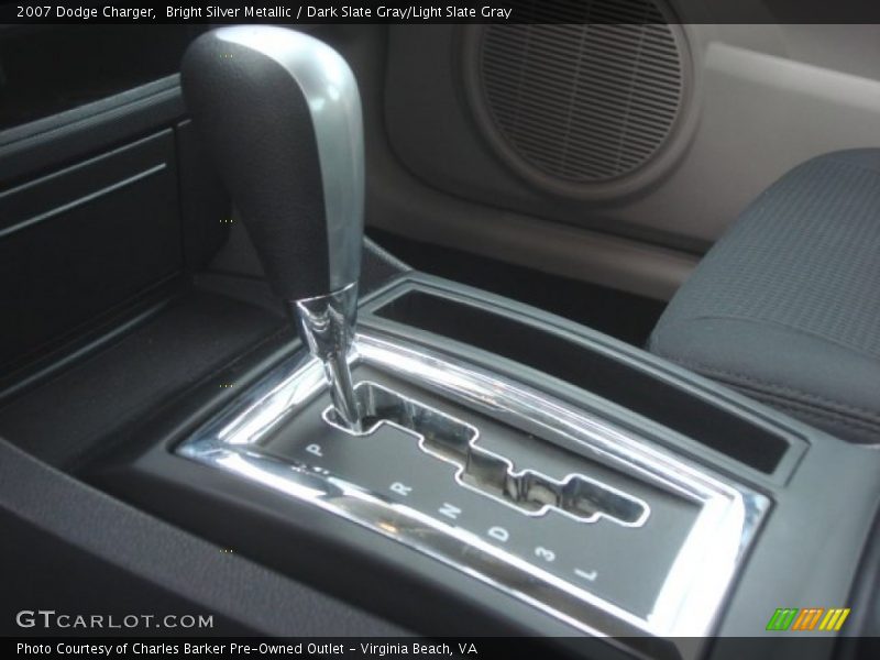 Bright Silver Metallic / Dark Slate Gray/Light Slate Gray 2007 Dodge Charger