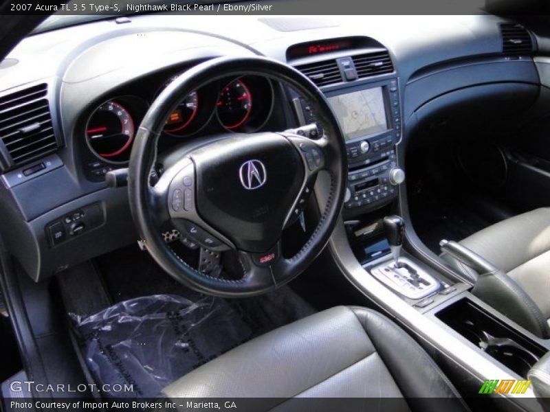 Nighthawk Black Pearl / Ebony/Silver 2007 Acura TL 3.5 Type-S