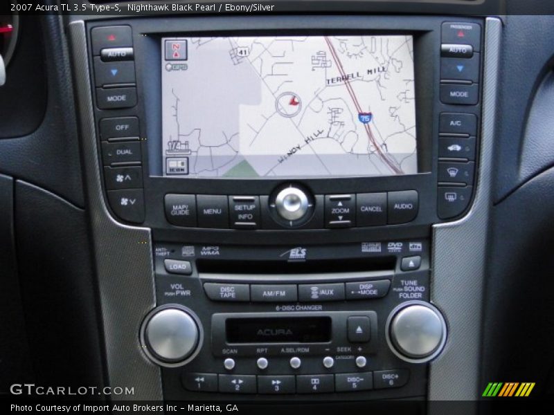 Nighthawk Black Pearl / Ebony/Silver 2007 Acura TL 3.5 Type-S