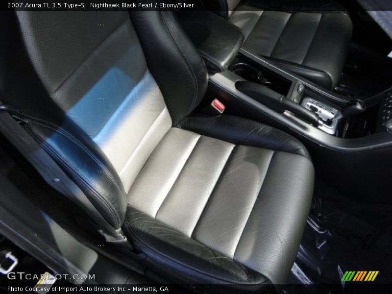 Nighthawk Black Pearl / Ebony/Silver 2007 Acura TL 3.5 Type-S