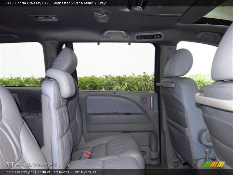 Alabaster Silver Metallic / Gray 2010 Honda Odyssey EX-L