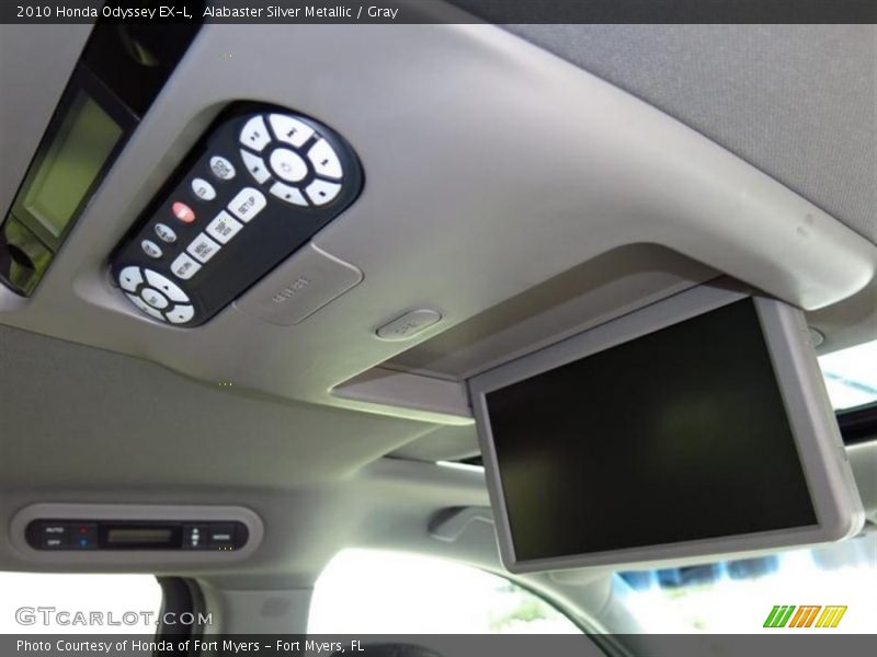 Alabaster Silver Metallic / Gray 2010 Honda Odyssey EX-L