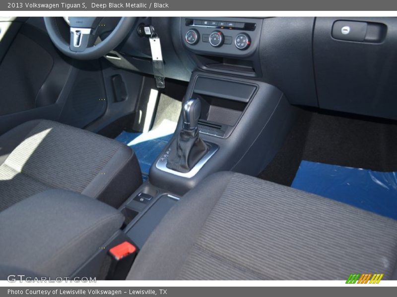 Deep Black Metallic / Black 2013 Volkswagen Tiguan S