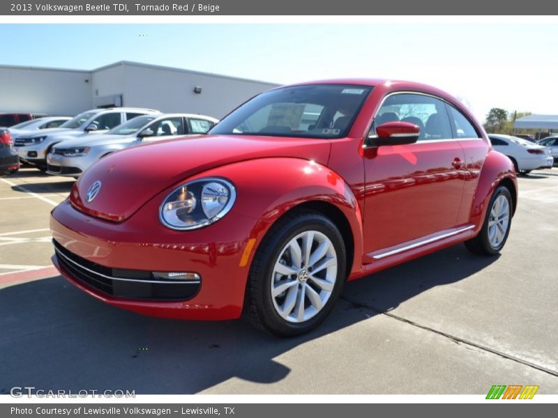 Front 3/4 View of 2013 Beetle TDI